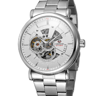 Forsining 726 Top Brand Automatic Mechanical Business Men Watch Skeleton Men Watch Luxury Fashion Military Stainless Steel Watch w
Forsining 726 Top Brand Automatic Mechanical Business Men Watch Skeleton Men Watch Luxury Fashion Military Stainless Steel Watch w