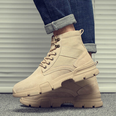Martin boots mens retro England tooling boots desert boots mens fashion wild trend mens shoes
Martin boots mens retro England tooling boots desert boots mens fashion wild trend mens shoes