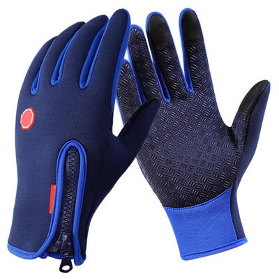Outdoor Sports Cycling Touch Screen Waterproof Men Women Winter Warm Gloves