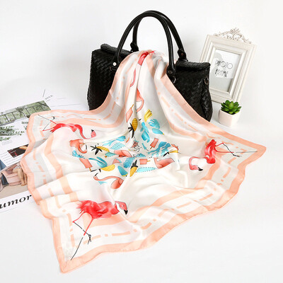 Korean version of autumn&winter wild scarf dual-use shawl womens bib wild fashion printing silk scarves sunscreen
Korean version of autumn&winter wild scarf dual-use shawl womens bib wild fashion printing silk scarves sunscreen