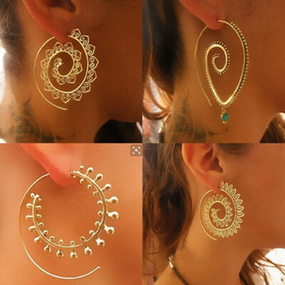 1 Pair Punk Personality Screw Vortex Gear Hoop Dangle Earrings Geometric Women Party Jewelry Gifts
1 Pair Punk Personality Screw Vortex Gear Hoop Dangle Earrings Geometric Women Party Jewelry Gifts
