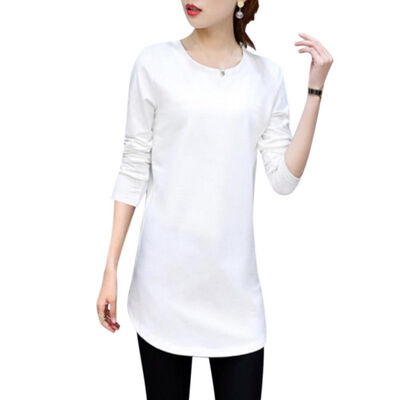 Women Long Sleeve Tops Round Collar Solid Color Casual Female T-Shirt Slim Versatile Girl Ladies Tops Spring Autumn Clothing
Women Long Sleeve Tops Round Collar Solid Color Casual Female T-Shirt Slim Versatile Girl Ladies Tops Spring Autumn Clothing