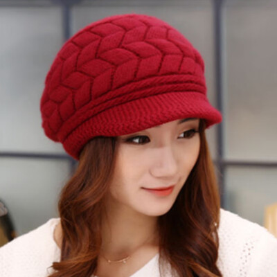 Women Wool Knit Visor Beanie Hat Fashion Newsboy Cap Baker Boy Hat Visor Beret Warm Lined Winter Hats For Ladies
Women Wool Knit Visor Beanie Hat Fashion Newsboy Cap Baker Boy Hat Visor Beret Warm Lined Winter Hats For Ladies