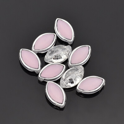 Sew on Taiwan Acrylic Silver Plated Garment Accessories Horse Eye Pink Silver 1400x800x500mm Hole 100mm
Sew on Taiwan Acrylic Silver Plated Garment Accessories Horse Eye Pink Silver 1400x800x500mm Hole 100mm