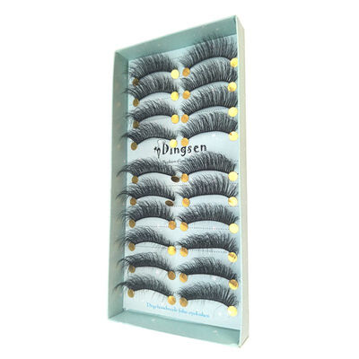 10 Pairs 3D Soft Faux Mink Hair False Eyelashes Natural Messy Eyelash Crisscross Wispy Fluffy Lashes Extension Eye Makeup Tools
10 Pairs 3D Soft Faux Mink Hair False Eyelashes Natural Messy Eyelash Crisscross Wispy Fluffy Lashes Extension Eye Makeup Tools