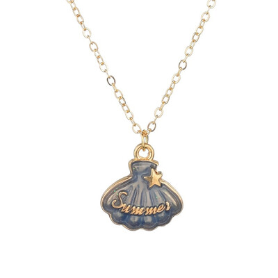 New Multicolor Shell Pearl Pendant Simple Exquisite Sweet Girl Fashion Jewelry Summer Gift Clothing Accessories Gold Necklace
New Multicolor Shell Pearl Pendant Simple Exquisite Sweet Girl Fashion Jewelry Summer Gift Clothing Accessories Gold Necklace