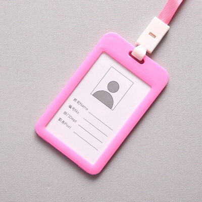 Toponeto Portable Colorful Employee Plastic ID Card Holder Name Tag Lanyard Neck Strap
Toponeto Portable Colorful Employee Plastic ID Card Holder Name Tag Lanyard Neck Strap