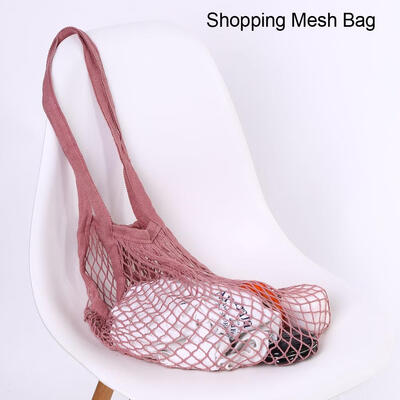Net Shopping BagReusable Cotton String Fruit Grocery Shopping Tote Handbag Mesh Woven Net Shoulder Bag Mesh Fruit Bag
Net Shopping BagReusable Cotton String Fruit Grocery Shopping Tote Handbag Mesh Woven Net Shoulder Bag Mesh Fruit Bag