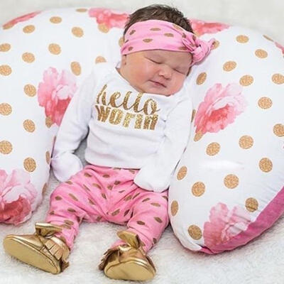 Newborn Infant Baby Girls Long Sleeve Shirt Casual Clothes Pants Headband Outfit
Newborn Infant Baby Girls Long Sleeve Shirt Casual Clothes Pants Headband Outfit