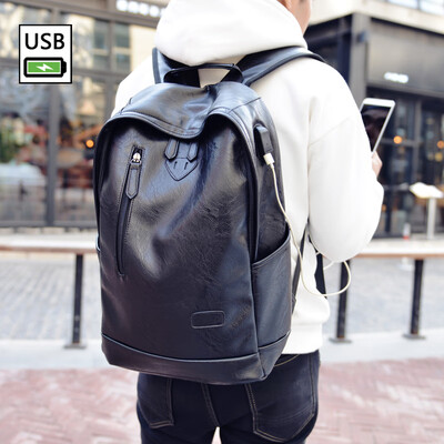 Mens Small Backpack Korean Edition Womens Shoulder Bag Mens Bag Leisure Students Bag Travel Bag Pu Leather Computer Bag Tide
Mens Small Backpack Korean Edition Womens Shoulder Bag Mens Bag Leisure Students Bag Travel Bag Pu Leather Computer Bag Tide