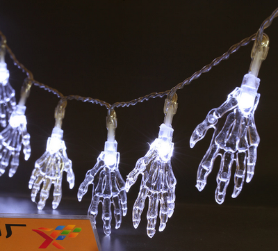 New Halloween decorations 15 meters LED lantern ghost ghost ghost skull ghost hand battery light string
New Halloween decorations 15 meters LED lantern ghost ghost ghost skull ghost hand battery light string
