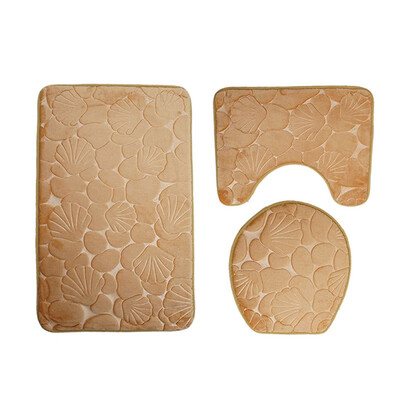 Gobestart 3pc Bathroom Set Rug Contour Mat Toilet Lid Cover Plain Solid Color Bathmats
Gobestart 3pc Bathroom Set Rug Contour Mat Toilet Lid Cover Plain Solid Color Bathmats