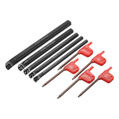 5 Set S06KS07KS08KS10KS12M-SCLCR06 Lathe Turning Tool Holder Boring Bar Wrench for CCMT
5 Set S06KS07KS08KS10KS12M-SCLCR06 Lathe Turning Tool Holder Boring Bar Wrench for CCMT