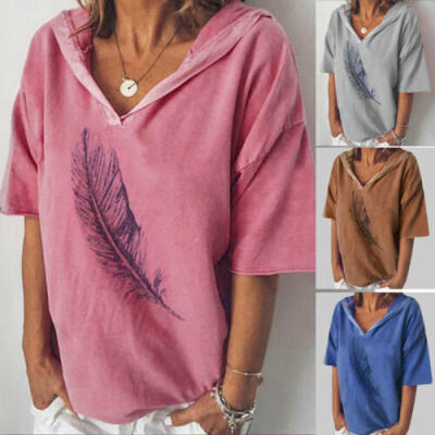 Summer Women Casual Short Sleeve Loose T-Shirts Fashion Ladies Blouse Tops Shirt
Summer Women Casual Short Sleeve Loose T-Shirts Fashion Ladies Blouse Tops Shirt