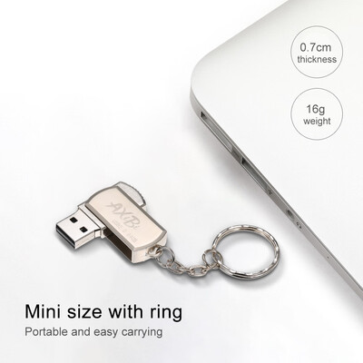 USB Flash Drive USB20 Mini Portable U Disk 128GB Pendrives Car Pen Drive Silver for PC Laptop
USB Flash Drive USB20 Mini Portable U Disk 128GB Pendrives Car Pen Drive Silver for PC Laptop
