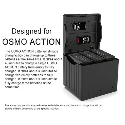 3 IN 1 Battery Charger Hub for DJI OSMO Action Camera Smart Intelligent Battery Charge Box TF-Card Storage with TYPE-C interface
3 IN 1 Battery Charger Hub for DJI OSMO Action Camera Smart Intelligent Battery Charge Box TF-Card Storage with TYPE-C interface