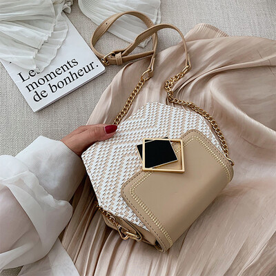 Senior sense handbag new 2019 fashion foreign gas chain shoulder bag summer small fresh wild ins Messenger bag
Senior sense handbag new 2019 fashion foreign gas chain shoulder bag summer small fresh wild ins Messenger bag