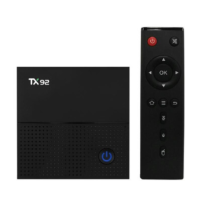 TX92 Smart Android TV Box Android 71 Amlogic S912 KODI 176 Octa-core 64 Bit 3GB 32GB VP9 H265 UHD 4K 24G & 5G WiFi 1000M LAN
TX92 Smart Android TV Box Android 71 Amlogic S912 KODI 176 Octa-core 64 Bit 3GB 32GB VP9 H265 UHD 4K 24G & 5G WiFi 1000M LAN