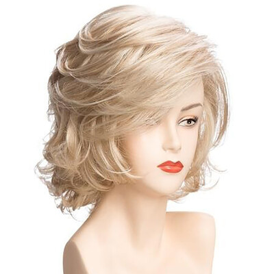 〖Follure〗Women Gold Brazilian Short Wavy Curly Parting High Temperature Fiber Wig Hair
〖Follure〗Women Gold Brazilian Short Wavy Curly Parting High Temperature Fiber Wig Hair