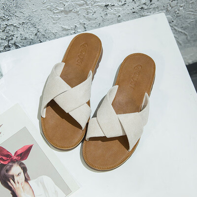 Internet celebrity ins slippers women wear 2019 new one-word slippers with flat soles fashion sandals sandals
Internet celebrity ins slippers women wear 2019 new one-word slippers with flat soles fashion sandals sandals