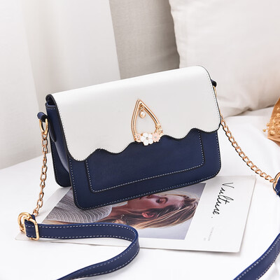 Womens new wave Korean fashion Joker chain bag shoulder Messenger bag girl small square bag
Womens new wave Korean fashion Joker chain bag shoulder Messenger bag girl small square bag