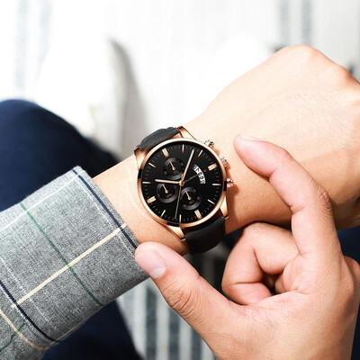 CUENA Men Fashion Leather Band Quartz Watch Simple Calendar Business Watches Casual Big Dial Wrist Watch
CUENA Men Fashion Leather Band Quartz Watch Simple Calendar Business Watches Casual Big Dial Wrist Watch
