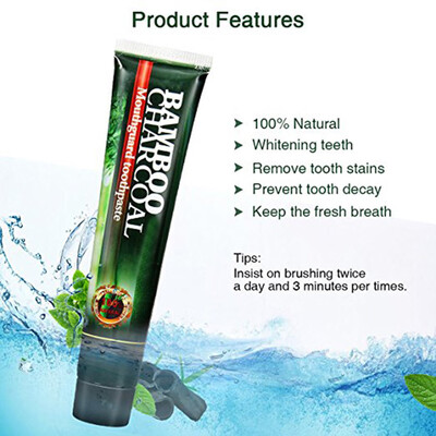 〖Follure〗Bamboo Charcoal Toothpaste Activated Charcoal Toothpaste Health Fresher Breath Whitening Toothpaste
〖Follure〗Bamboo Charcoal Toothpaste Activated Charcoal Toothpaste Health Fresher Breath Whitening Toothpaste