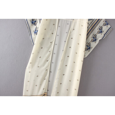 Women Chiffon Kimono Cardigan Bikini Cover Up Printed Boho Long Loose Casual Beach Robe Blouse Top Blue
Women Chiffon Kimono Cardigan Bikini Cover Up Printed Boho Long Loose Casual Beach Robe Blouse Top Blue