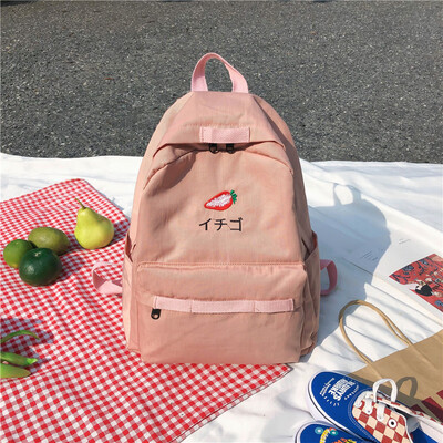 Ins schoolbag female Korean version of high school backpack college students feel about the ancient simplicity of a hundred fashio
Ins schoolbag female Korean version of high school backpack college students feel about the ancient simplicity of a hundred fashio