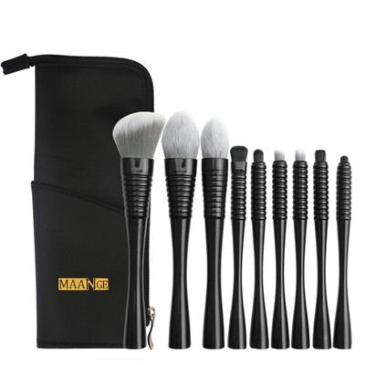 〖Follure〗Wooden Cosmetic Eyebrow Eyeshadow Powder Brush Lip Makeup Brushes Whith Bag 9PCS
〖Follure〗Wooden Cosmetic Eyebrow Eyeshadow Powder Brush Lip Makeup Brushes Whith Bag 9PCS