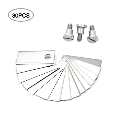 30× Auto Mower Blades Stainless Replacement Blades for Bigmow Robot Mower Blade 05mm Sliver
30× Auto Mower Blades Stainless Replacement Blades for Bigmow Robot Mower Blade 05mm Sliver