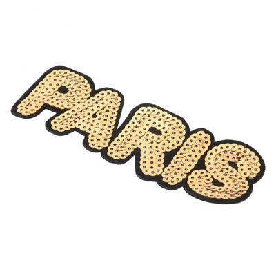 Greensen 2Pcs DIY Hand-made Sequined PARIS Letter Shape Sewing Embroidery Clothes Patches
Greensen 2Pcs DIY Hand-made Sequined PARIS Letter Shape Sewing Embroidery Clothes Patches
