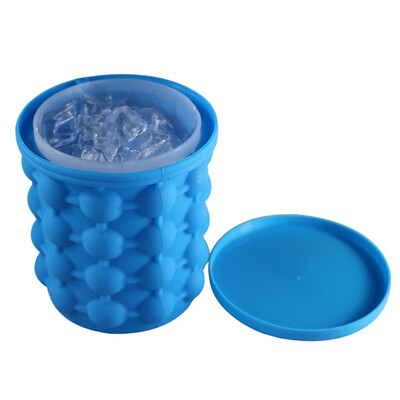 Space Saving Silicone Ice Cube Mold Maker