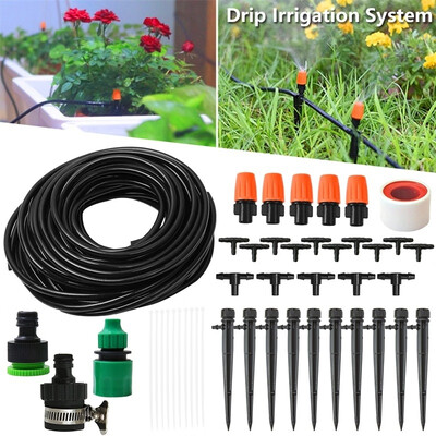 NEW Fashion DIY Micro Drip Irrigation Auto Timer Self Plant Watering Garden Hose System
NEW Fashion DIY Micro Drip Irrigation Auto Timer Self Plant Watering Garden Hose System