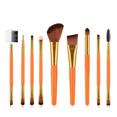 〖Follure〗9PCS Yellow Cosmetic Makeup Brush Brushes Foundation Powder Eyeshadow Brush Set
〖Follure〗9PCS Yellow Cosmetic Makeup Brush Brushes Foundation Powder Eyeshadow Brush Set