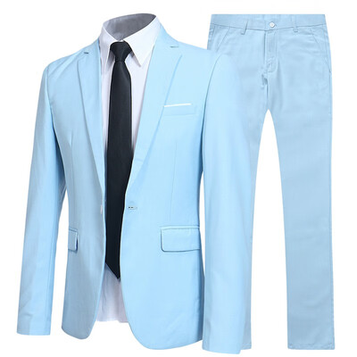 Cloudstyle Mens business one button suit top pants 11639
Cloudstyle Mens business one button suit top pants 11639