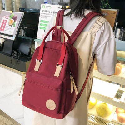 Gurugan Girls schoolbag Japanese Korean version of high school students backpack Sen Department Baitao College Feng ins shoulder
Gurugan Girls schoolbag Japanese Korean version of high school students backpack Sen Department Baitao College Feng ins shoulder