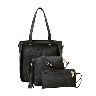 Tailored Women Bag Three Sets Large Capacity Shoulder Bag Messenger Mobile Handbags BK
Tailored Women Bag Three Sets Large Capacity Shoulder Bag Messenger Mobile Handbags BK