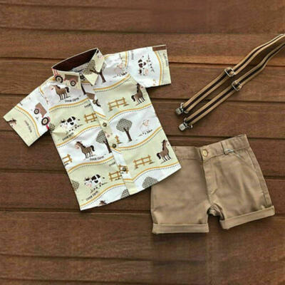 2pcs Toddler Kid Baby Boy Clothes Outfits Animal Printed Shirt Tops Shorts Pants
2pcs Toddler Kid Baby Boy Clothes Outfits Animal Printed Shirt Tops Shorts Pants
