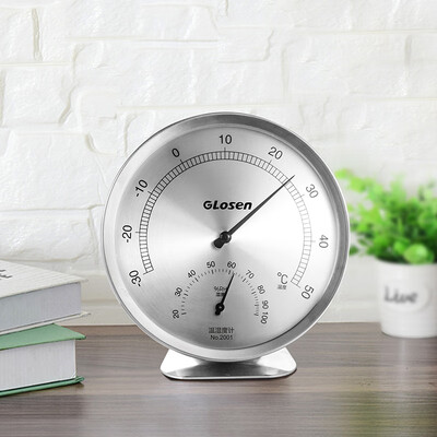 Jinlongxing Glosen desktop thermometer stainless steel indoor hygrometer electronic office home baby room thermometer 2001
Jinlongxing Glosen desktop thermometer stainless steel indoor hygrometer electronic office home baby room thermometer 2001