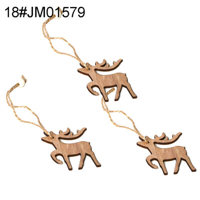 3Pcs Retro Wooden Hollow Pendants with Rope DIY Crafts Christmas Tree Ornaments
3Pcs Retro Wooden Hollow Pendants with Rope DIY Crafts Christmas Tree Ornaments