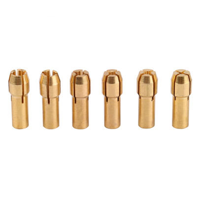 Greensen 6pcs Collet Chuck Sleeves Grasp Capacity Range 1mm-32mm with M8075 Cap Fits Rotary Tools
Greensen 6pcs Collet Chuck Sleeves Grasp Capacity Range 1mm-32mm with M8075 Cap Fits Rotary Tools