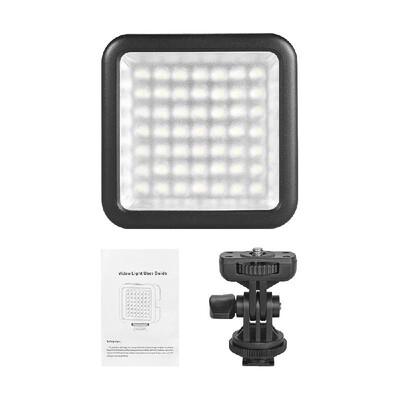 Andoer W49S Mini Dimmable Interlock LED Video Light Fill Light 6000K CRI90 With Rotatable Shoe Mount Adapter for Canon Nikon Sony
Andoer W49S Mini Dimmable Interlock LED Video Light Fill Light 6000K CRI90 With Rotatable Shoe Mount Adapter for Canon Nikon Sony