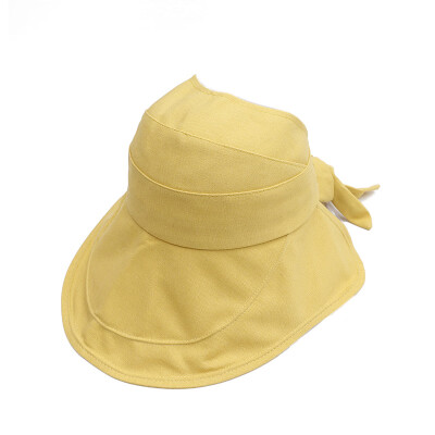 Female Korean fashionable foldable empty hat Japanese sunscreen sunshade hat bow fisherman hat for summer outings
Female Korean fashionable foldable empty hat Japanese sunscreen sunshade hat bow fisherman hat for summer outings