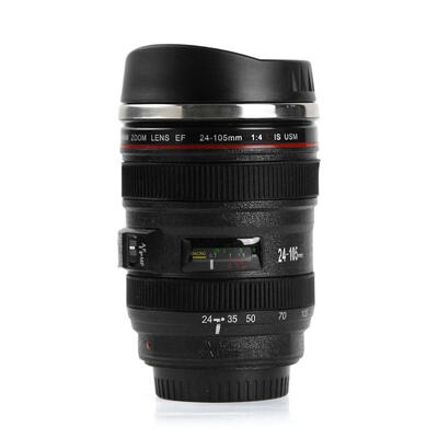 350mL Camera Lens Shape Coffee Tea Mug with Lid Vacuum Flasks Thermal Cup 
350mL Camera Lens Shape Coffee Tea Mug with Lid Vacuum Flasks Thermal Cup
