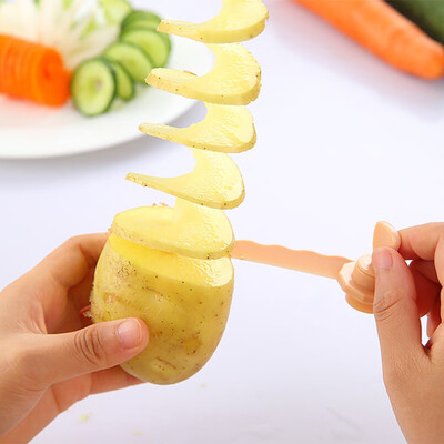Gobestart Magic Potato Cutter Carrot Spiral Slicer Cutting Models Kitchen Cooking Tools
Gobestart Magic Potato Cutter Carrot Spiral Slicer Cutting Models Kitchen Cooking Tools