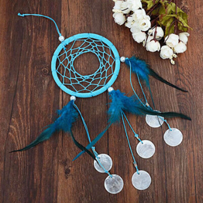 Handmade Silver Bead Dream Catcher Wind Chimes Indian Style Feather Pendant Dreamcatcher Creative Car Hanging Decor
Handmade Silver Bead Dream Catcher Wind Chimes Indian Style Feather Pendant Dreamcatcher Creative Car Hanging Decor