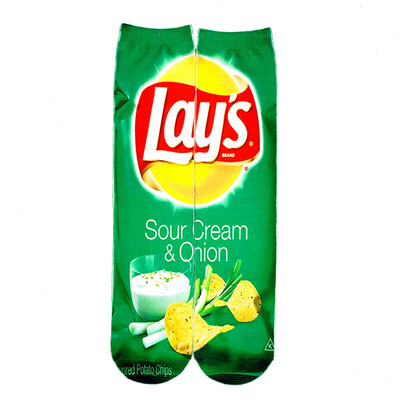 Art Socks Women Potato Chips 3D Digital Printing Socks Puffed Food Snack High Stockings Cotton Art Long Socks For Men 40Cm
Art Socks Women Potato Chips 3D Digital Printing Socks Puffed Food Snack High Stockings Cotton Art Long Socks For Men 40Cm