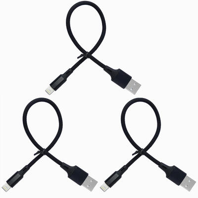 3Pcs 25cm 8Pin Data Transfer Cable Fast Charger Cord for Iphone5678PLUSXXRXSipad-025m
3Pcs 25cm 8Pin Data Transfer Cable Fast Charger Cord for Iphone5678PLUSXXRXSipad-025m