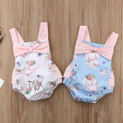 Newborn Baby Girls TuTu Dress Romper Summer Bodysuit Jumpsuit Outfits Clothes